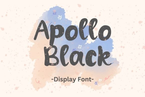 Apollo Black: A Versatile Display Font for Modern Branding