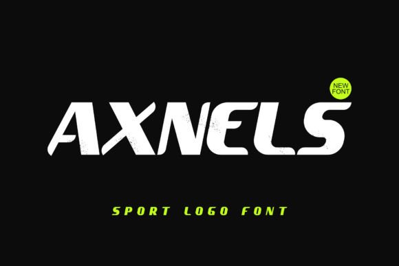 Axnels Font: Elevating Sports Branding in Web Design