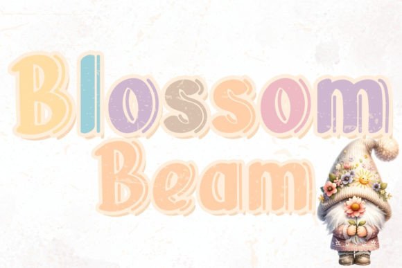 Discovering the Charm of Blossom Beam: A Display Font for Elegant Publishing
