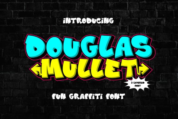 Exploring Douglas Mullet: A Versatile Display Font