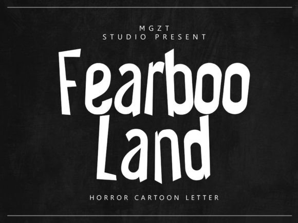Fearboo Land Font: Whimsical Type for Handmade Crafts