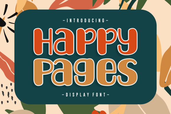 Happy Pages Font: Adding Rhythm to Brand Identity