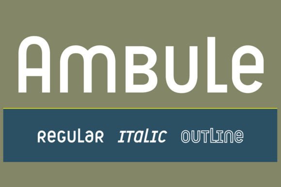 Introducing Ambule: A Versatile Typeface for Editorial Design