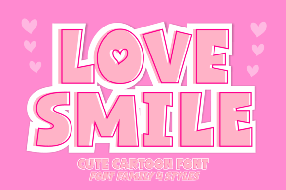 Love Smile: A Comic-Inspired Font for Vibrant Editorial Design