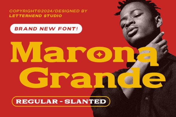 Marona Grande: Elevate Your Brand with This Stunning Display Font