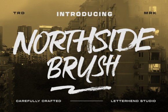 Northside Brush: A Hand-Drawn Typeface for Creative Web Design