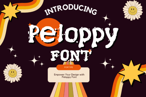 Peloppy Font: Artistic Brush Typography for Makers