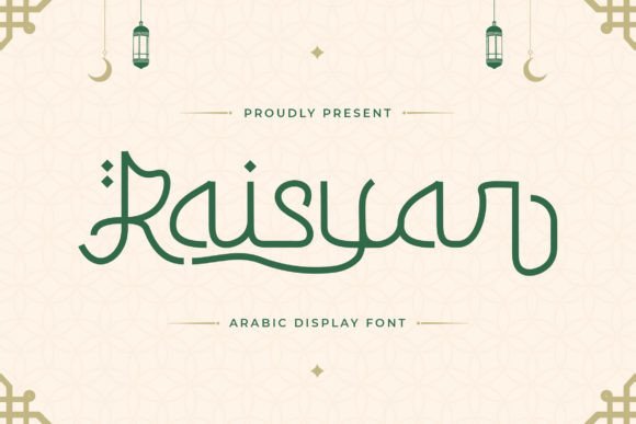 Raisyar Font: Elevating Campaign Visuals with Arabic Elegance