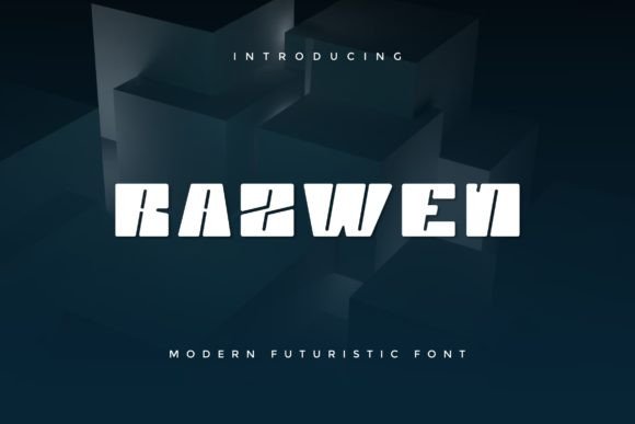 Razwen Font: Bold Display Typography for Digital Campaigns